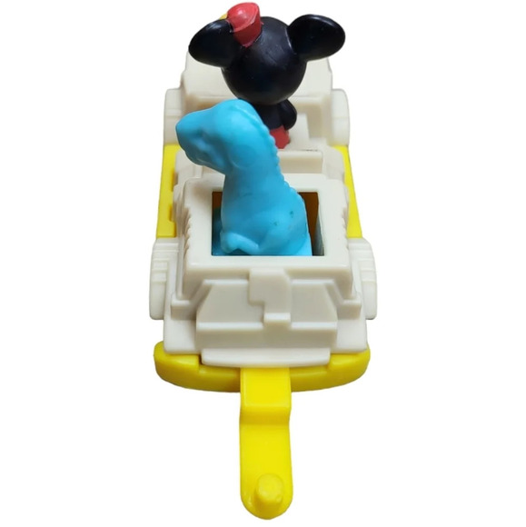 McDonald's Happy Meal Toy Minnie Mouse in Dinosaur Car #3 Runaway Railway Loose - Picture 3 of 3